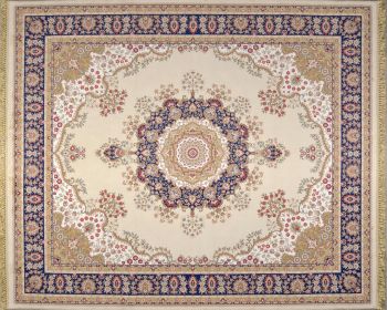Kashan Design Cream 9x11