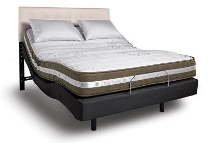B26 InMotion Bronze Power Queen Bed Frame,Base 60x80x6