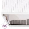 Bamboo Laundry Basket White