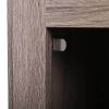 X-shaped bedside table--retro wood grain (2 pieces)