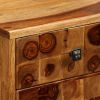 Nightstand Solid Sheesham Wood 14.6"x11.8"x21.3"