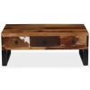 Coffee Table Solid Sheesham Wood 35.4"x19.7"x13.8"