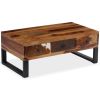 Coffee Table Solid Sheesham Wood 35.4"x19.7"x13.8"