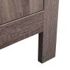 X-shaped bedside table--retro wood grain (2 pieces)
