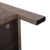 X-shaped bedside table--retro wood grain (2 pieces)