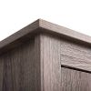 X-shaped bedside table--retro wood grain (2 pieces)
