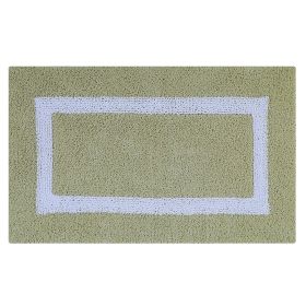 Hotel Collection (Color: Sage/White, size: 21" x 34" Rectangle)