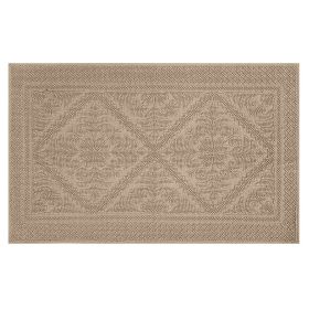 Provence Collection (Color: Beige, size: 17" x 24" Rectangle)