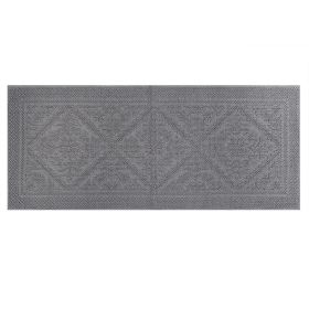 Provence Collection (Color: Gray, size: 20" x 60" Rectangle)