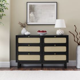 Drawer bedroom dresser, wooden antique dresser, TV cabinet bedroom living room corridor storage dresser, storage box drawer cabinet (Color: as Pic)