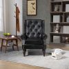 COOLMORE Wood Frame Armchair, Modern Accent Chair Lounge Chair for Living Room