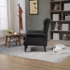 COOLMORE Wood Frame Armchair, Modern Accent Chair Lounge Chair for Living Room